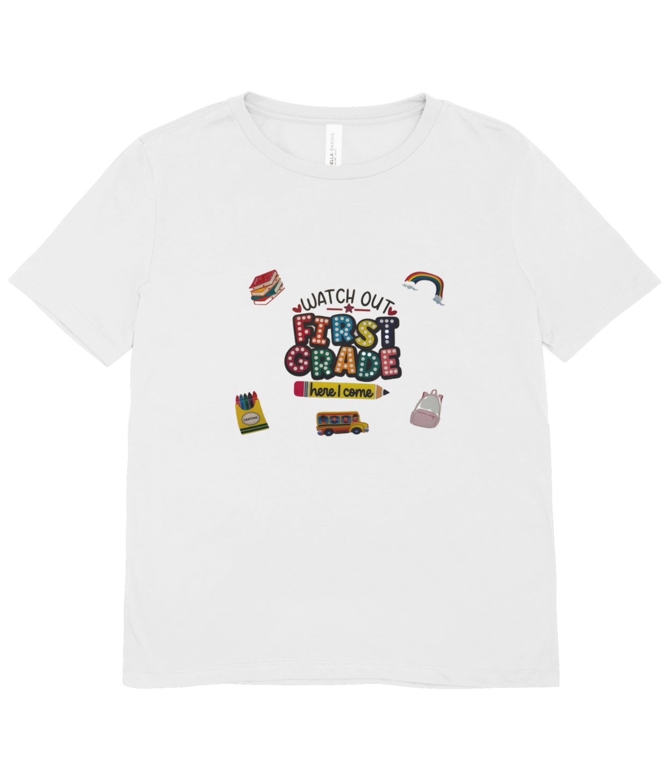 First Grade Printed T-Shirt