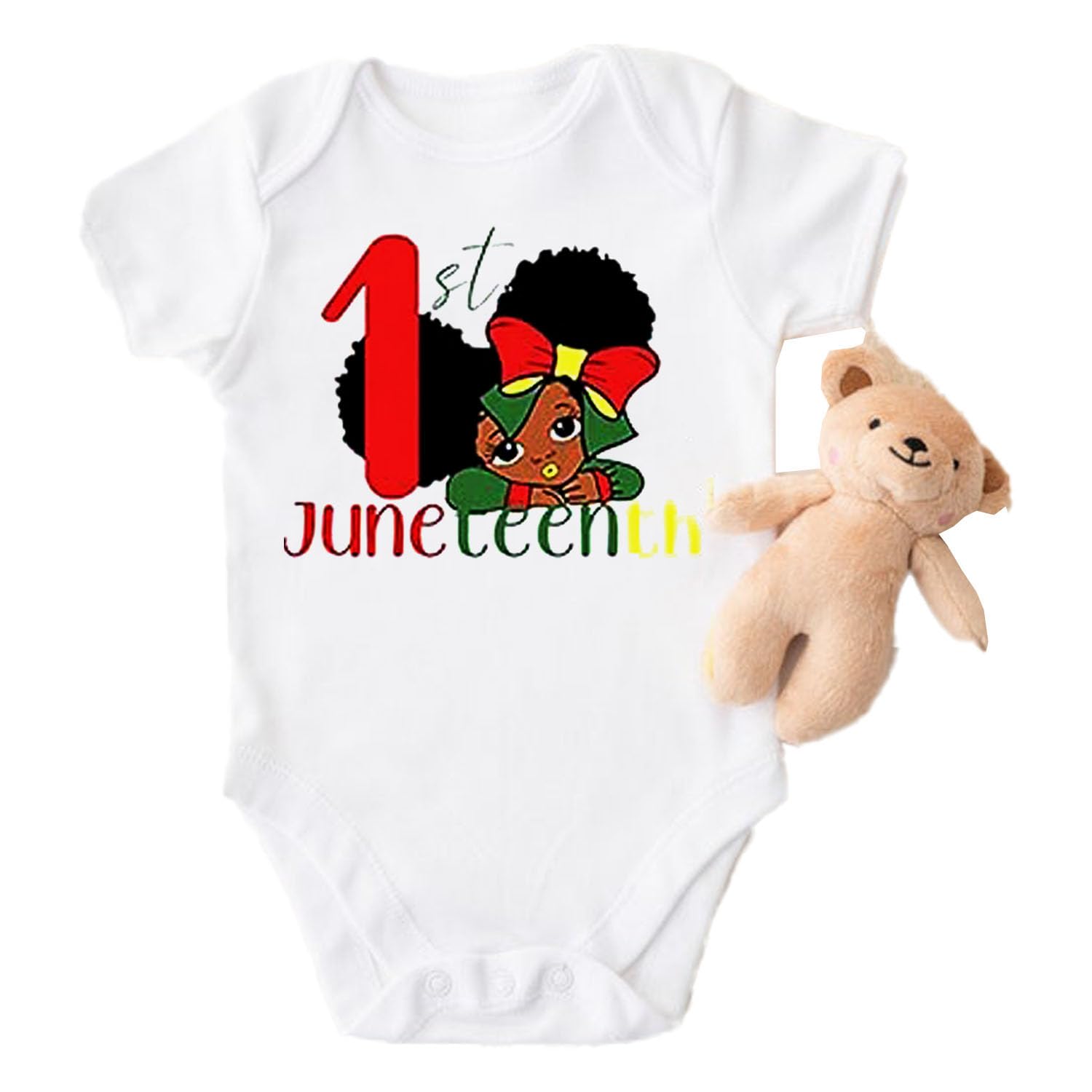 Juneteenth 1865 Baby Girl Onesie